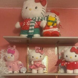 BUNDLE Hello Kitty Plush Toy Collection